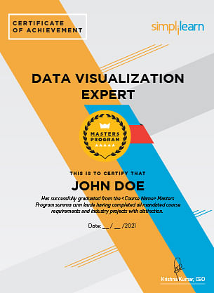 Best Data Visualization Certification Training Course Online