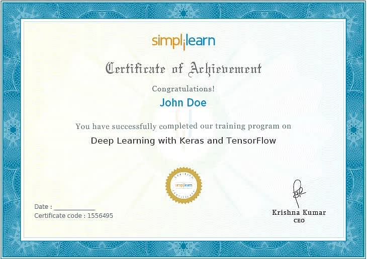 google certified deep learning associate with tensorflow