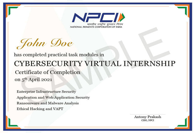 Cyber Security Certification Training Course In India - IIIT And NPCI ...