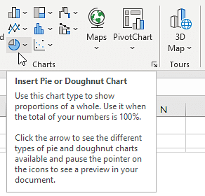 make a pie chart in excel 2013