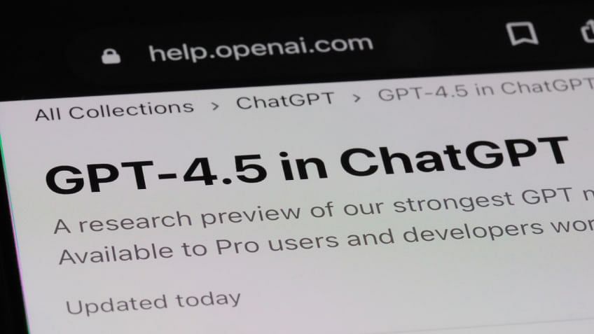 OpenAI Releases ChatGPT-4.5 AI Model