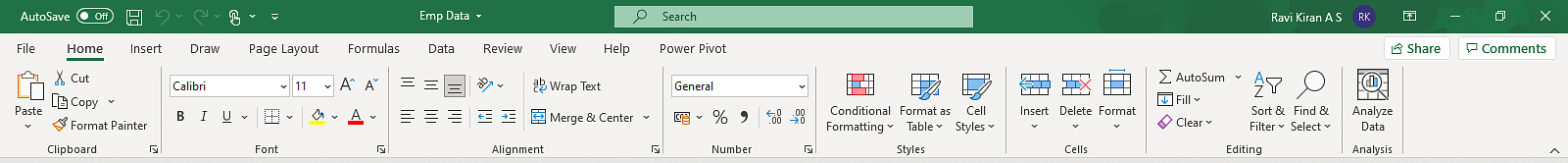 Excel-Basics-Toolbar-Home