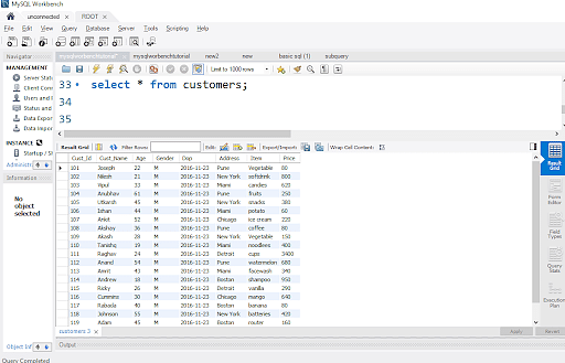 sql basic assignments