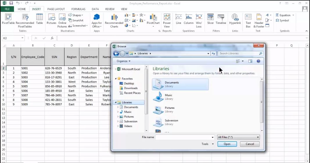 Create Charts and Objects in Excel 2013 Tutorial | Simplilearn