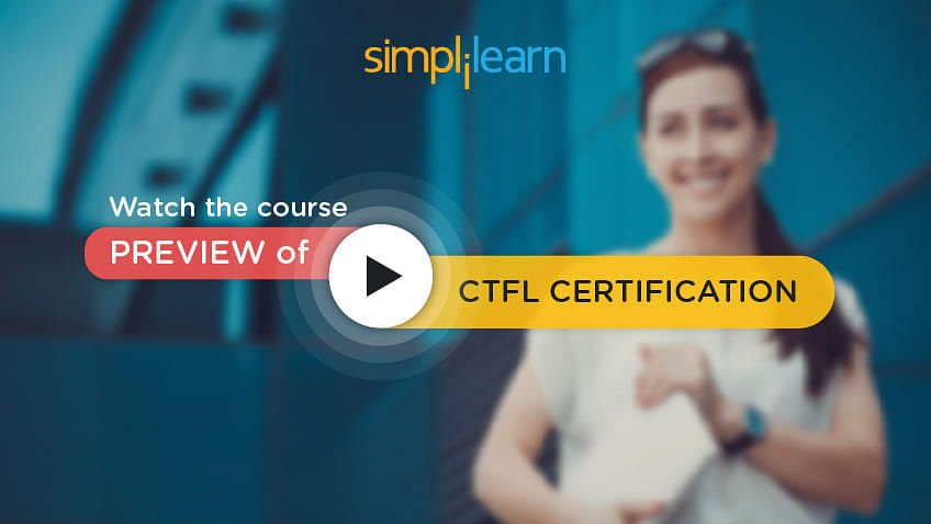Introduction to CTFL Tutorial Simplilearn