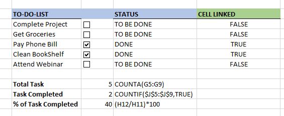 Learn All about Check mark and Check box in Excel
