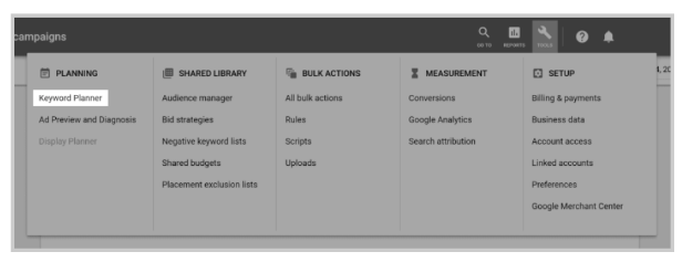 Display discount planner google