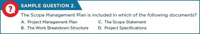 PMP Sample Question 2