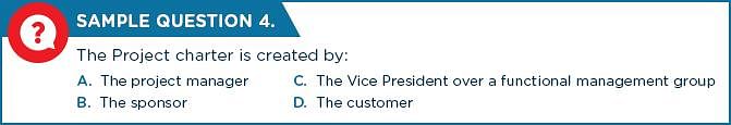 PMP Sample Question 4
