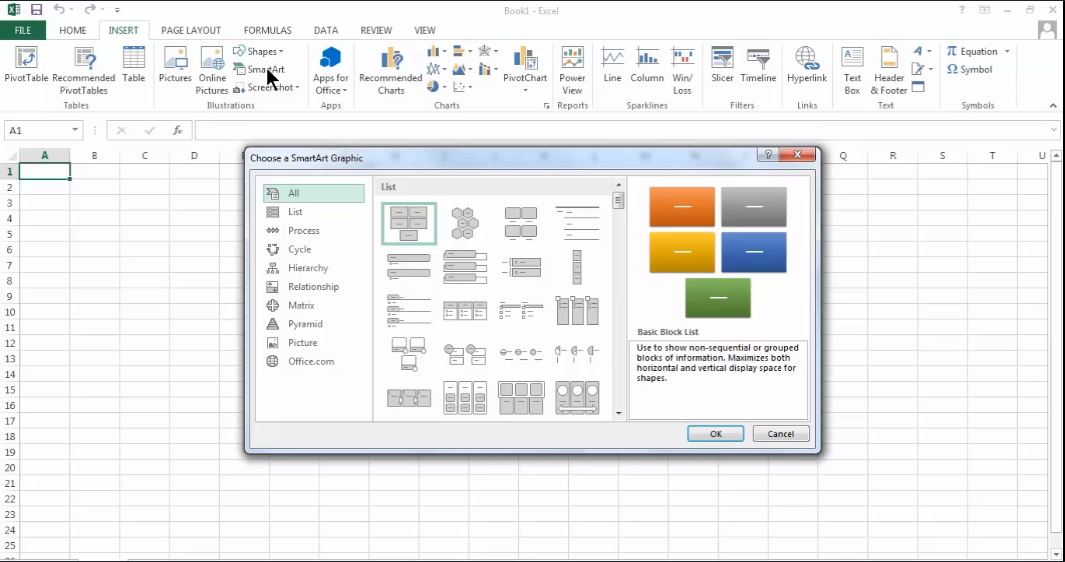 Create Charts and Objects in Excel 2013 Tutorial | Simplilearn