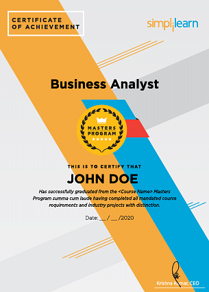 business analyst course