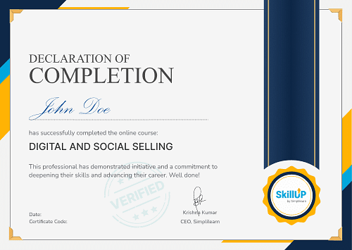 Social Selling Course | Social Selling Training | Digital Selling Course