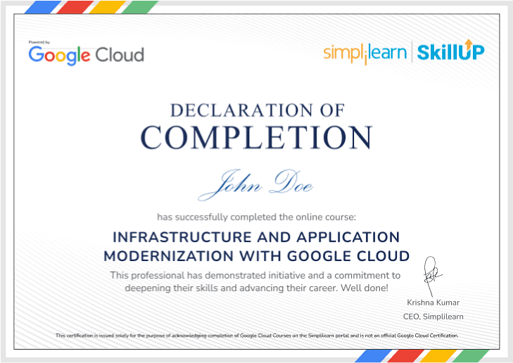 Free Google Cloud Application Modernization Course [2024]