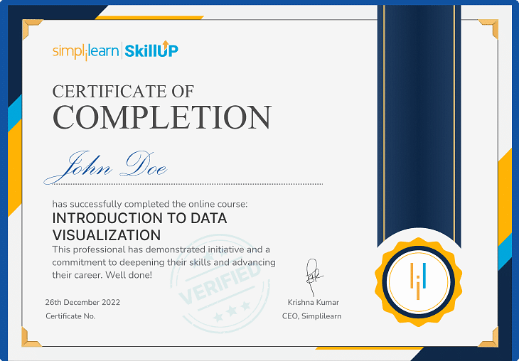 Data Visualization Course for Free | Certificate Included