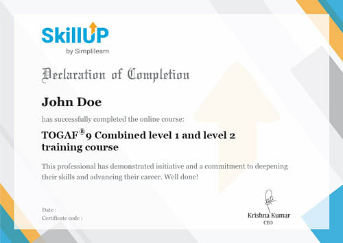 Learn Basics of TOGAF Foundations