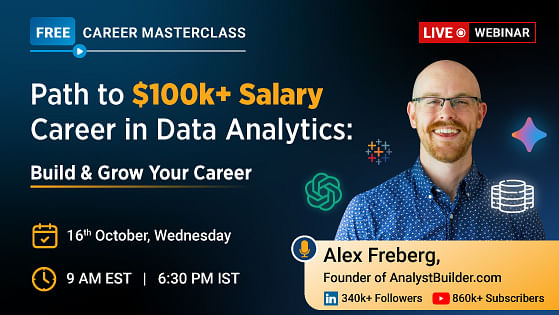 Path to $100k+ Salary Career in Data Analytics: Build & Grow Your Career