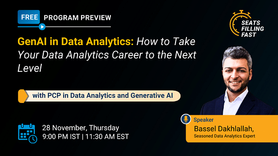 GenAI in Data Analytics: How to Take Your Data Analytics Career to the Next Level