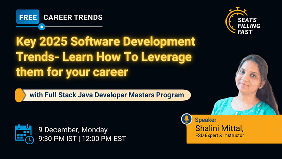 Key 2025 Software Development Trends- Learn How To Leverage them for your career