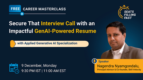 Secure That Interview Call with an Impactful GenAI-Powered Resume