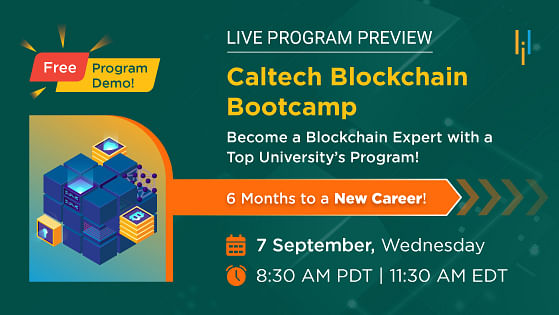 caltech courses offered in blockchain bitcoin