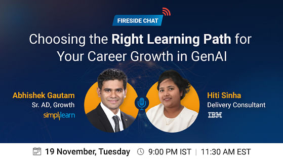 Fireside Chat: Choosing the Right Learning Path for Your Career Growth in GenAI