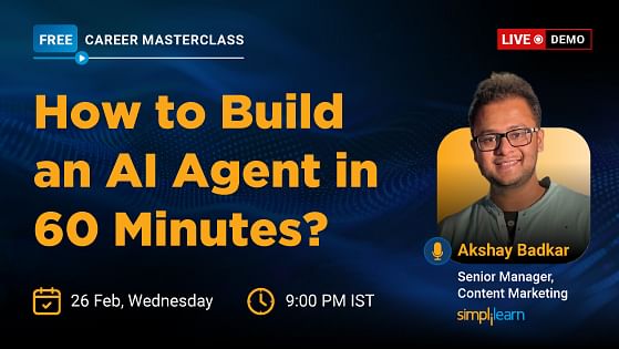 How to Build an AI Agent in 60 Minutes?